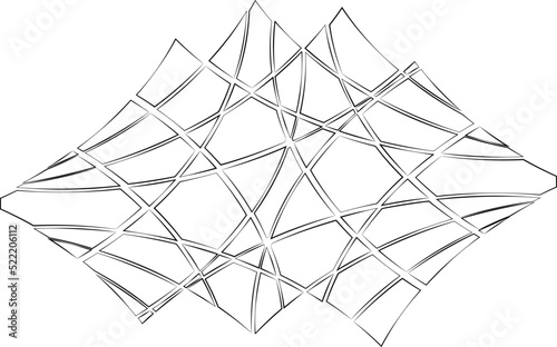 Vector background from shapes of sharp corners. For business. For print and web.