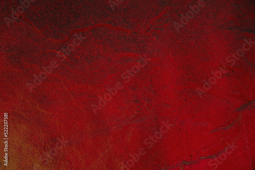 Abstract background of red painted concrete. Texture, backdrop for design.