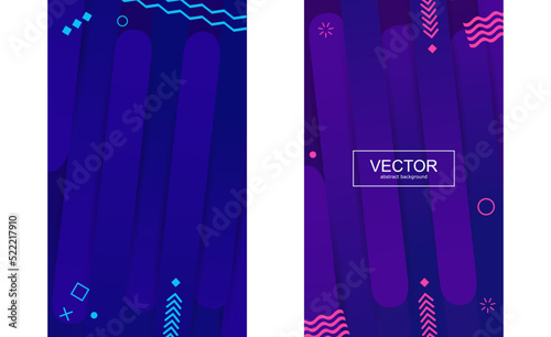 Set Abstract background with bight line for banners.