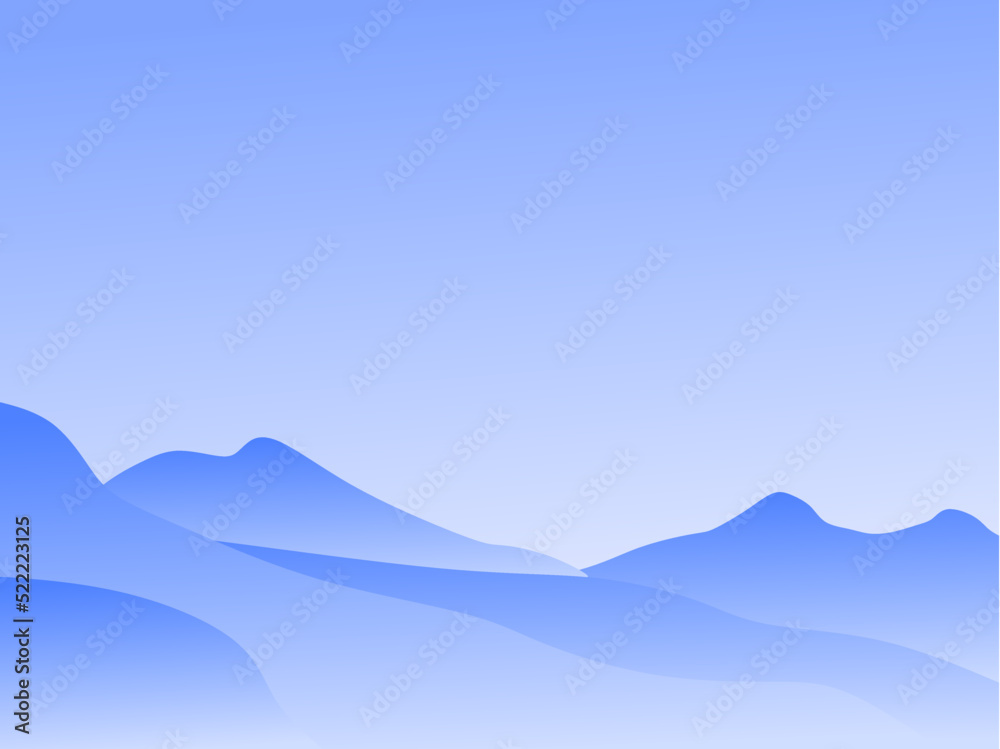 blue mountain background