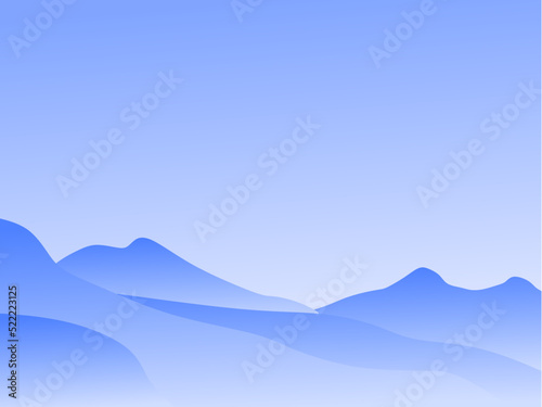 blue mountain background