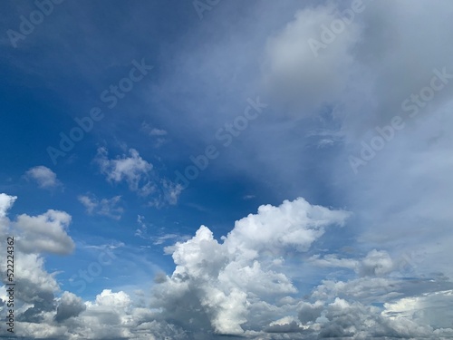 bubble realistic cloud in the sky background