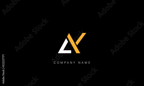 AY, YA Abstract Letters Logo Monogram