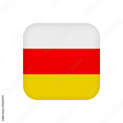 Free Download South Ossetia flag, official colors. Vector illustration. - GFXLoad