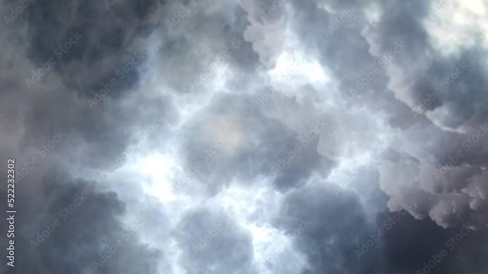 view dark clouds and thunderstorms, cumulonimbus clouds view dark clouds and thunderstorms, cumulonimbus clouds