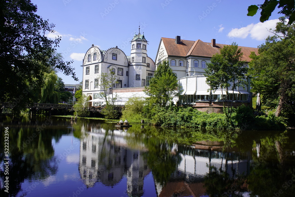 Gifhorn Castle (German: Schloss Gifhorn) is a castle in Gifhorn, Germany, built between 1525 and 1581 in the Weser Renaissance style.