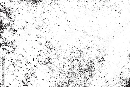 Vector abstract grunge black and white texture background. 