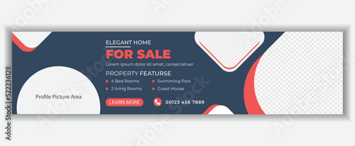 Real Estate LinkedIn social media marketing banner
