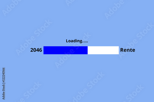 Loading Rente blau - 2049