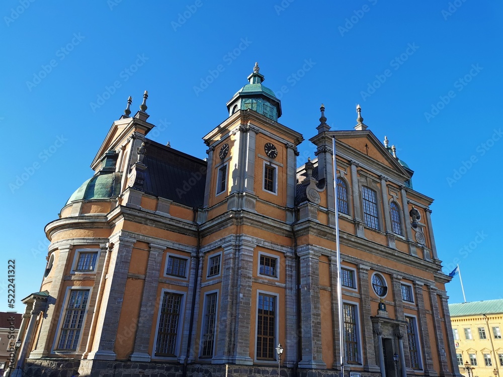 Historic building in the city of  Kalmar (Sweden)