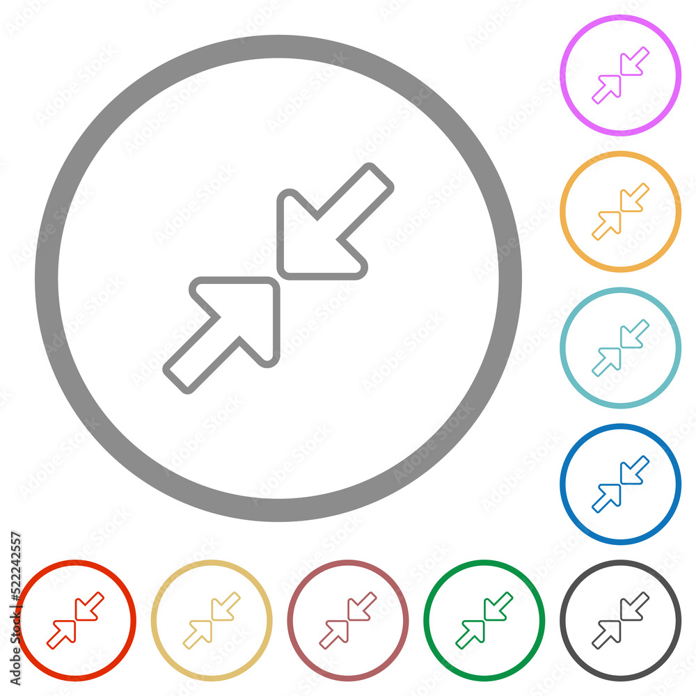Resize small outline flat icons with outlines Resize small outline flat icons with outlines