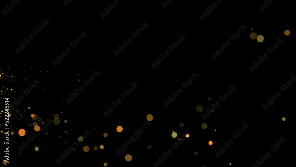 magic swoosh particles animation wipe video