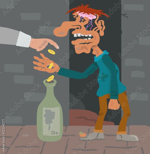 Homelessness and alcohol dependence