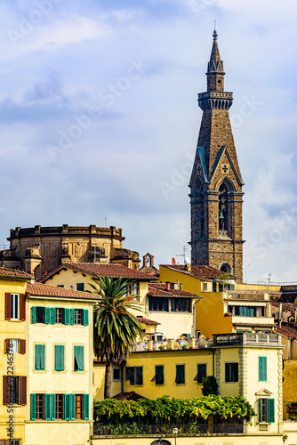 The tower of Florence National Central Library.