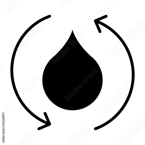 Water purification icon