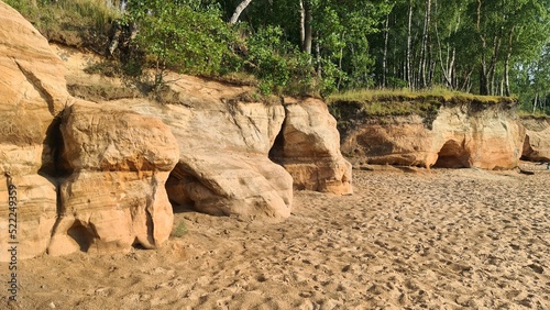 Dunes and caves