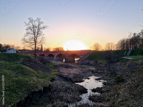 Sunrise over the river