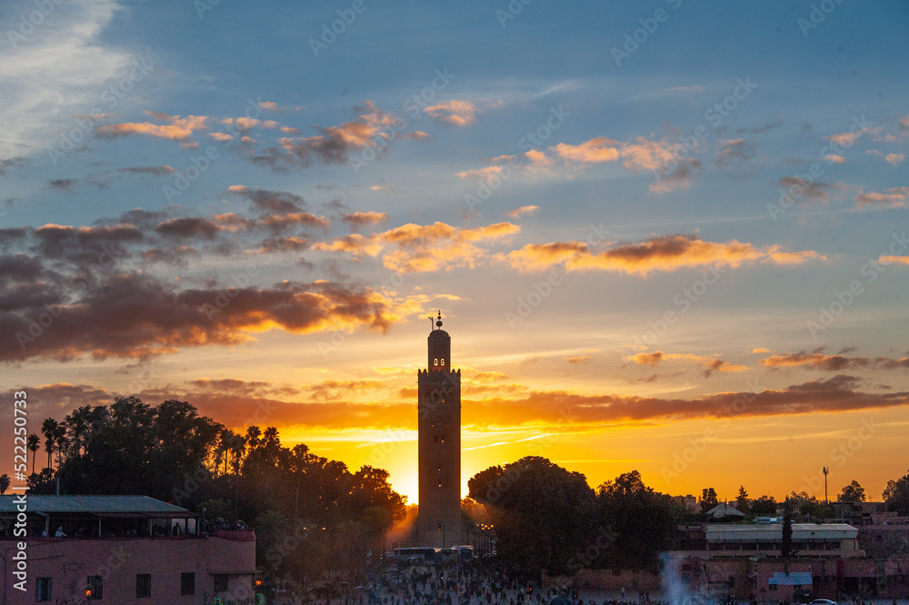 sunset Marrakech