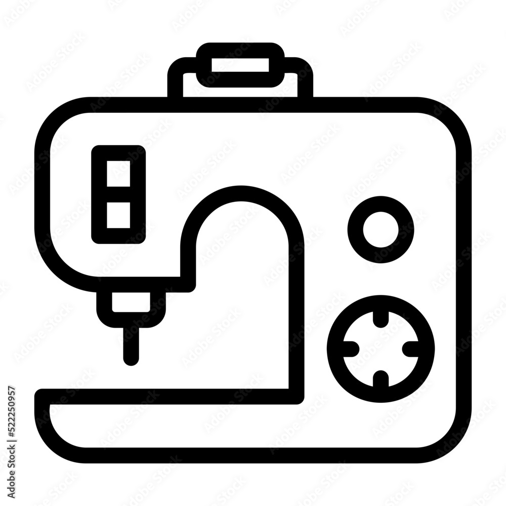 sewing line icon