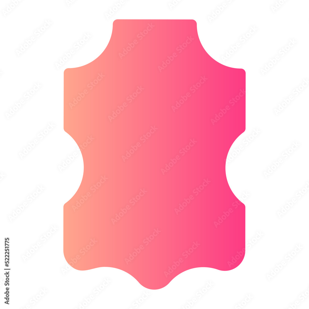 leather gradient icon leather gradient icon