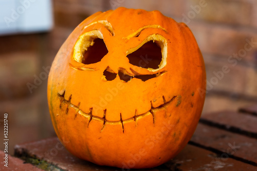 carved pumpkin Halloween