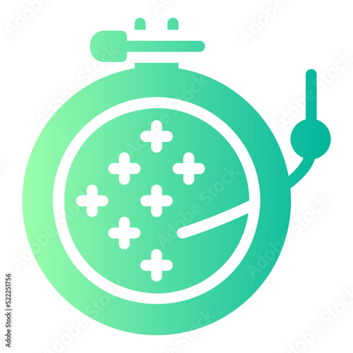 cross stitch gradient icon