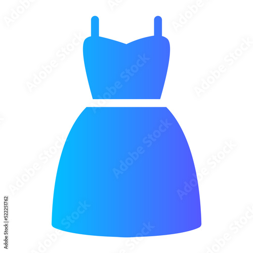 dress gradient icon photo