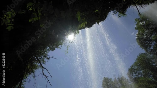 Waterfall in the Forest, Polska Skakavitsa, Bulgaria, Detail - 05 photo