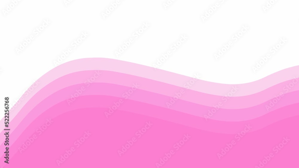 Animated pink spot background. Looped video. Decorative wave gradually changes shape. Flat vector illustration isolated on a white background.
Animated pink spot background. Looped video. Decorative wave gradually changes shape. Flat vector illustration isolated on a white background.