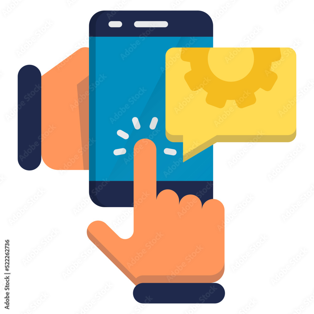 Mobile engineering icon Mobile engineering icon