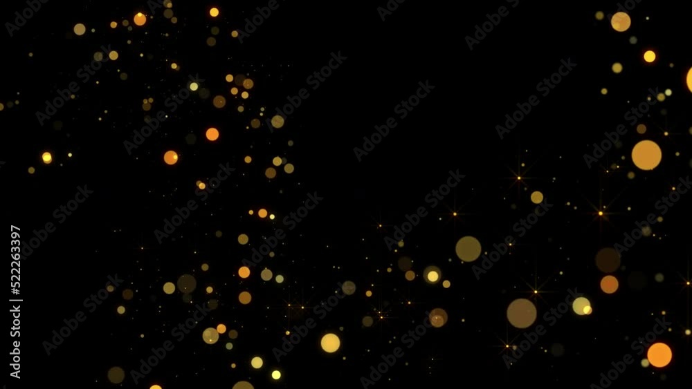 stars magic particle trail transition