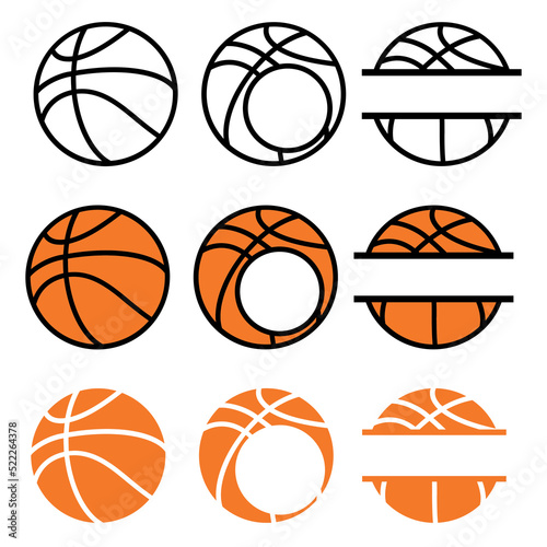 Basketball Ball Vector Designs