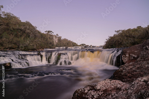 waterfall on the river