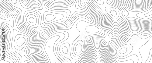 Abstract topographic contours map background. Topographic map and landscape terrain texture grid. Terrain map. Contours trails, image grid geographic relief topographic Cartography Background. 