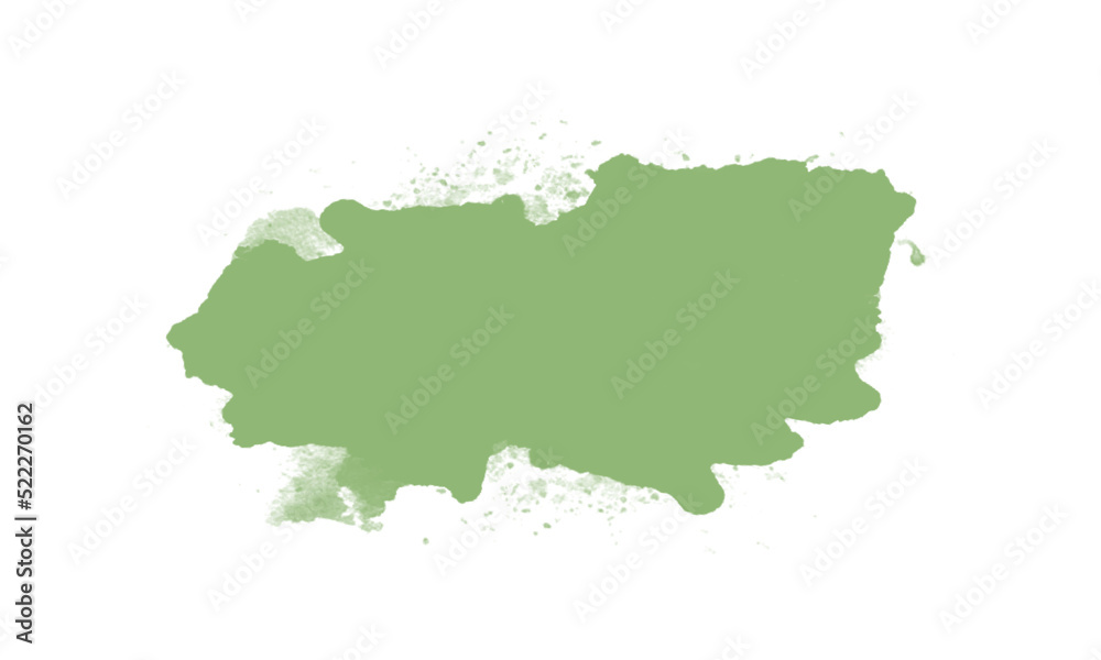 Obraz premium green abstract brush