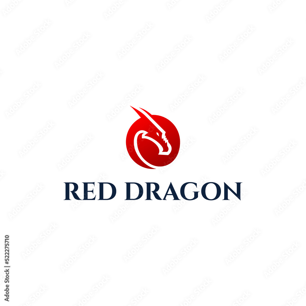 Dragon Abstract Modern Stock Vector Illustrator Dragon Abstract Modern Stock Vector Illustrator