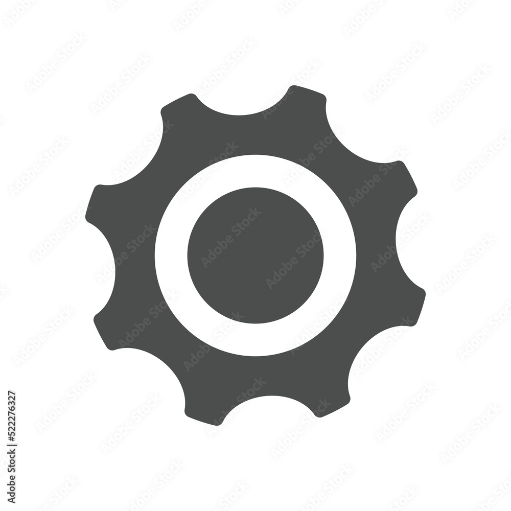 setting/gear icon for ui, social media, website Isolated on white background.
setting/gear icon for ui, social media, website Isolated on white background.