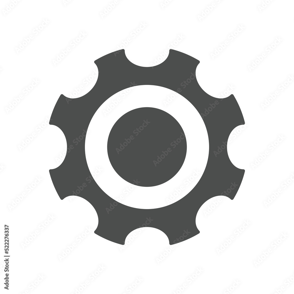 setting/gear icon for ui, social media, website Isolated on white background.
setting/gear icon for ui, social media, website Isolated on white background.