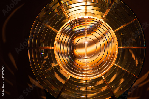 Canvastavla Fresnel lens for use in lighthouses