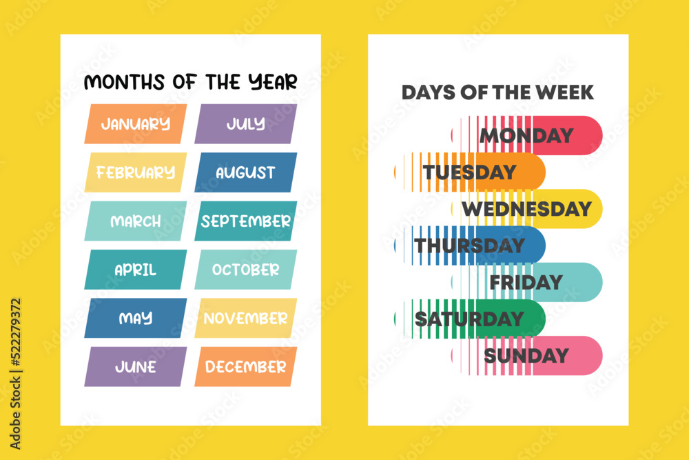 days-of-the-week-educational-wall-art-poster-months-of-the-year