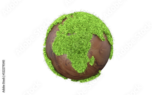 world globus 3d transparent...