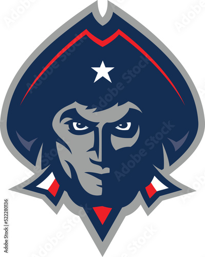 Patriots Head Logo photo