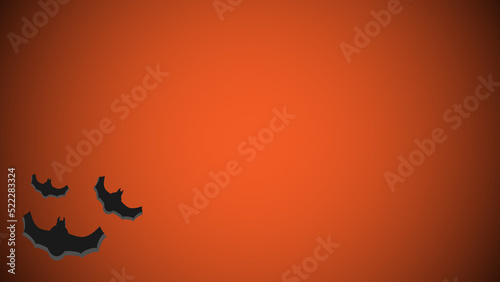 Happy Halloween bat wallpaper illustration, perfect for wallpaper, backdrop, postcard, background for your design