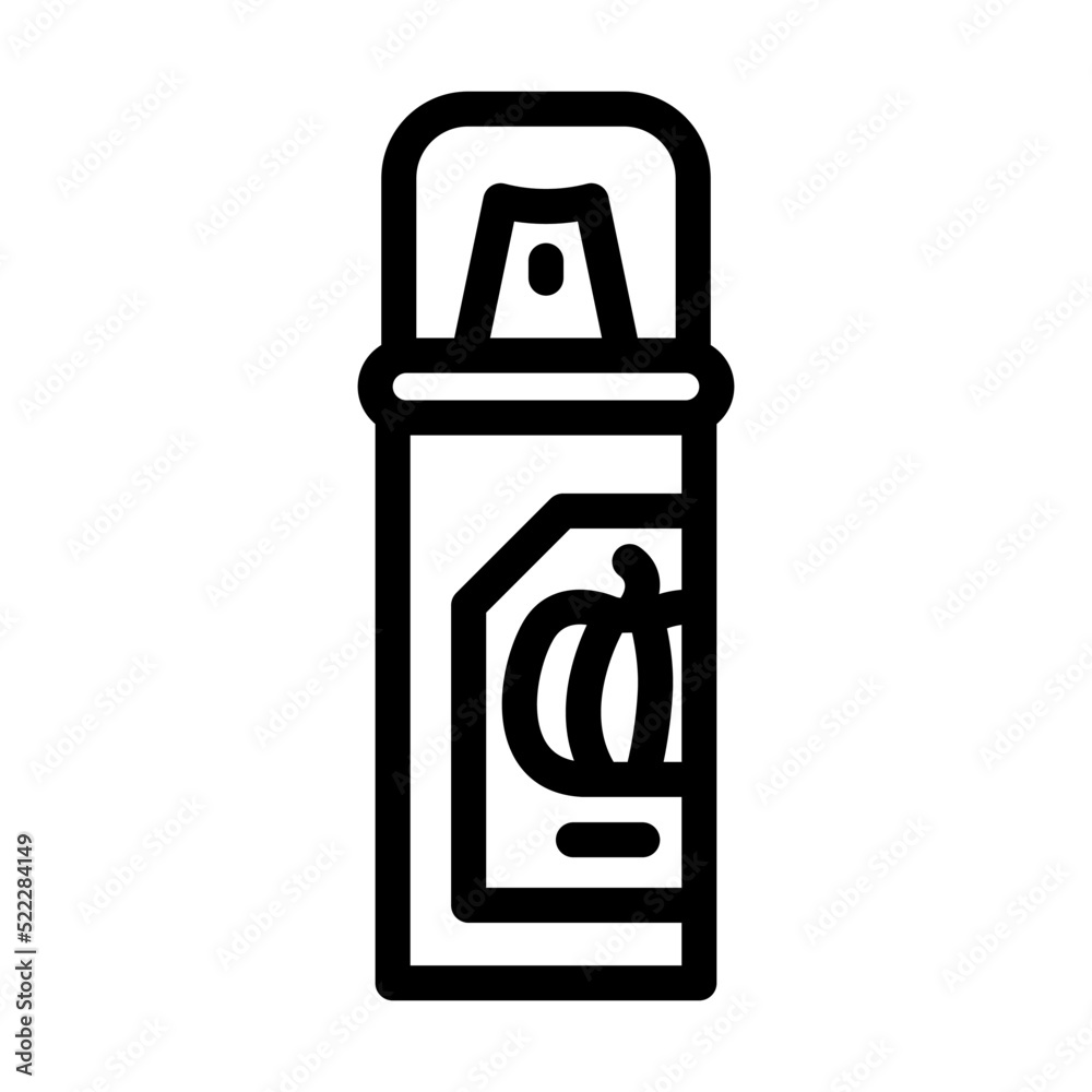 pumpkin flavor line icon vector. pumpkin flavor sign. isolated contour symbol black illustration pumpkin flavor line icon vector. pumpkin flavor sign. isolated contour symbol black illustration