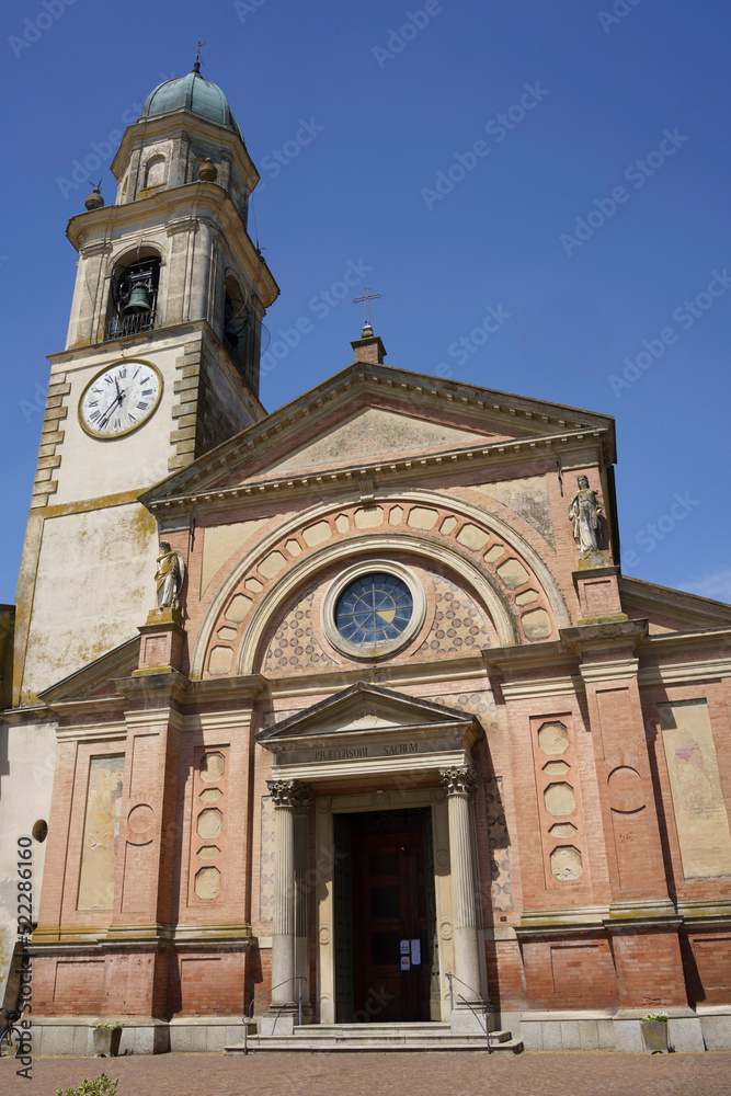 Church of Pieveottoville, in Parma province