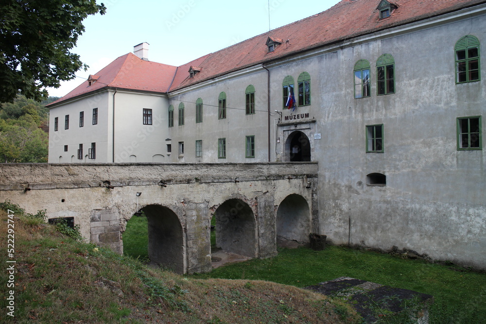 Modry kamen castle in south of middle Slovakia