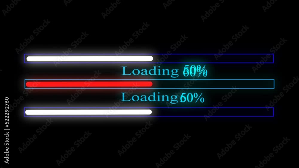Abstract beautiful white red color technology loading with in processing bar video animation. Abstract beautiful white red color technology loading with in processing bar video animation.