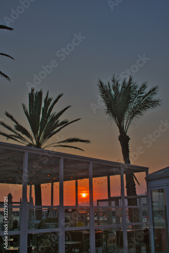 Puesta de sol en Almería © Fernando