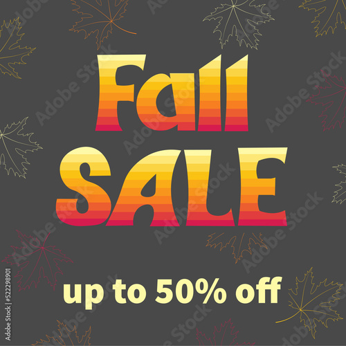 Fall Sale