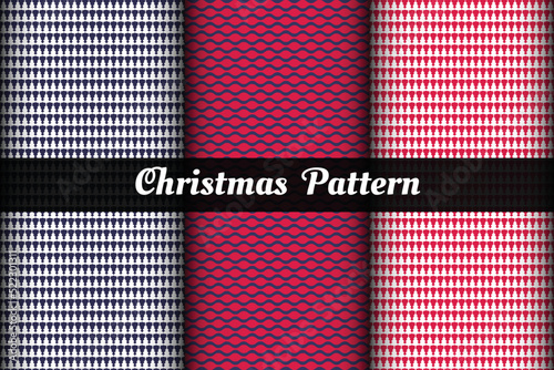 Christmas patterns seamless backgrounds collection